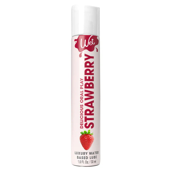 Wet Strawberry Flavoured Lube 1oz