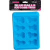 Blue Balls Penis Shaped Ice Cube Tray 2pc