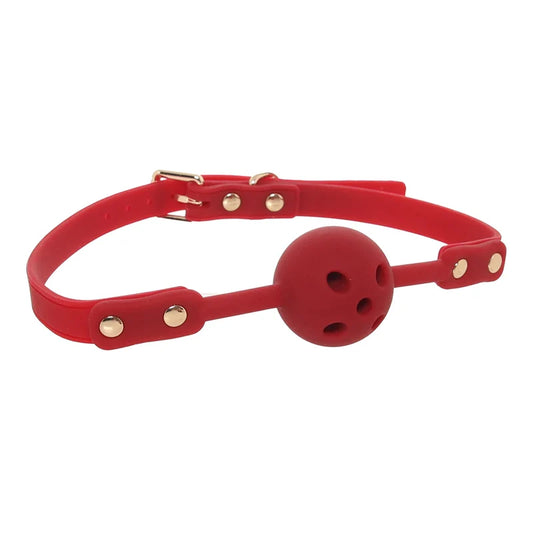 Temptasia 'Ardor' Silicone Ball Gag - Red