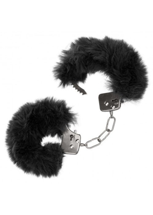 Calex Black Furry Cuffs