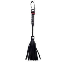 Rouge Mini Flogger 10 Inch -Black