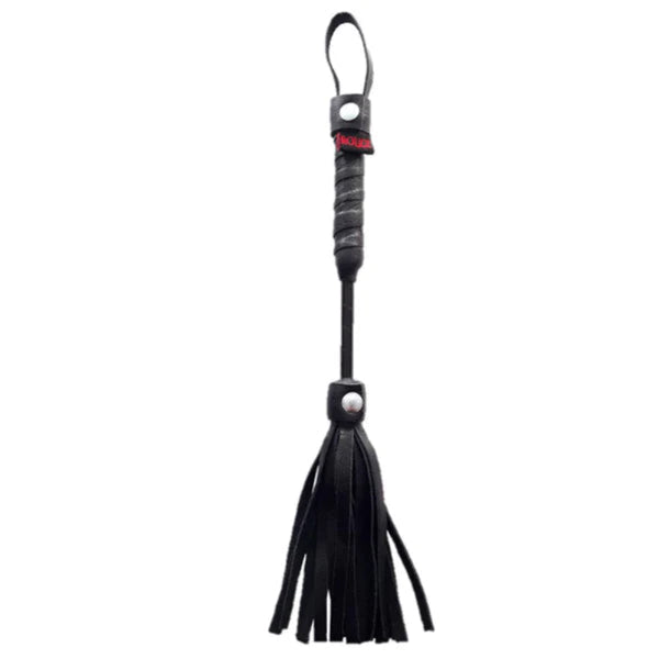 Rouge Mini Flogger 10 Inch -Black