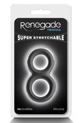 Renegade ''Twofold'' Cock & Ball Ring -Black