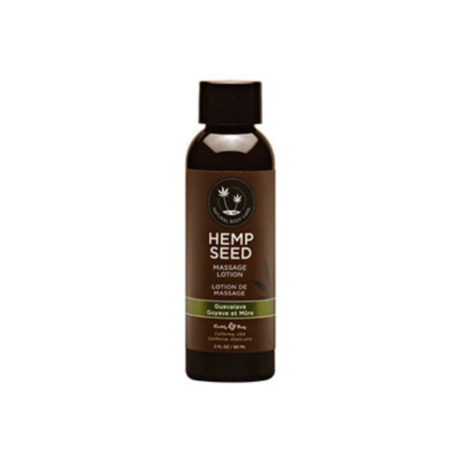 Hemp Seed 'Guavalava' Massage Oil -2oz