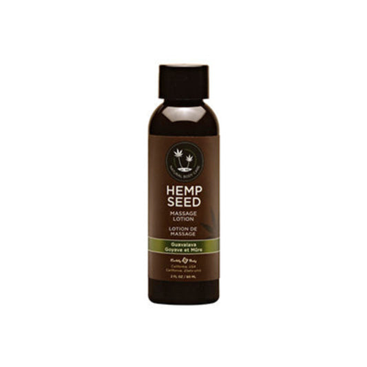 Hemp Seed 'Guavalava' Massage Oil -2oz