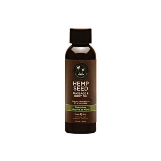 EB Hemp Massage Oil Guavalava 8 OZ