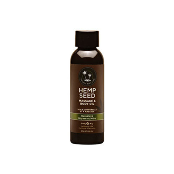 EB Hemp Massage Oil Guavalava 8 OZ