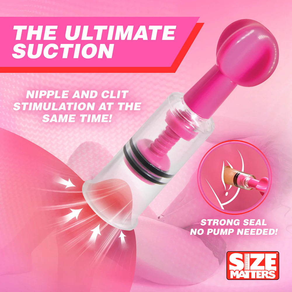 MAXtwist Clit & Nipple Triple Sucker Set -Pink