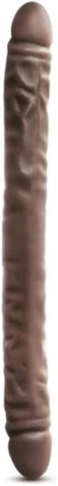 Dr. Skin 18 Inch 'Double' Extra Long Dildo -Chocolate