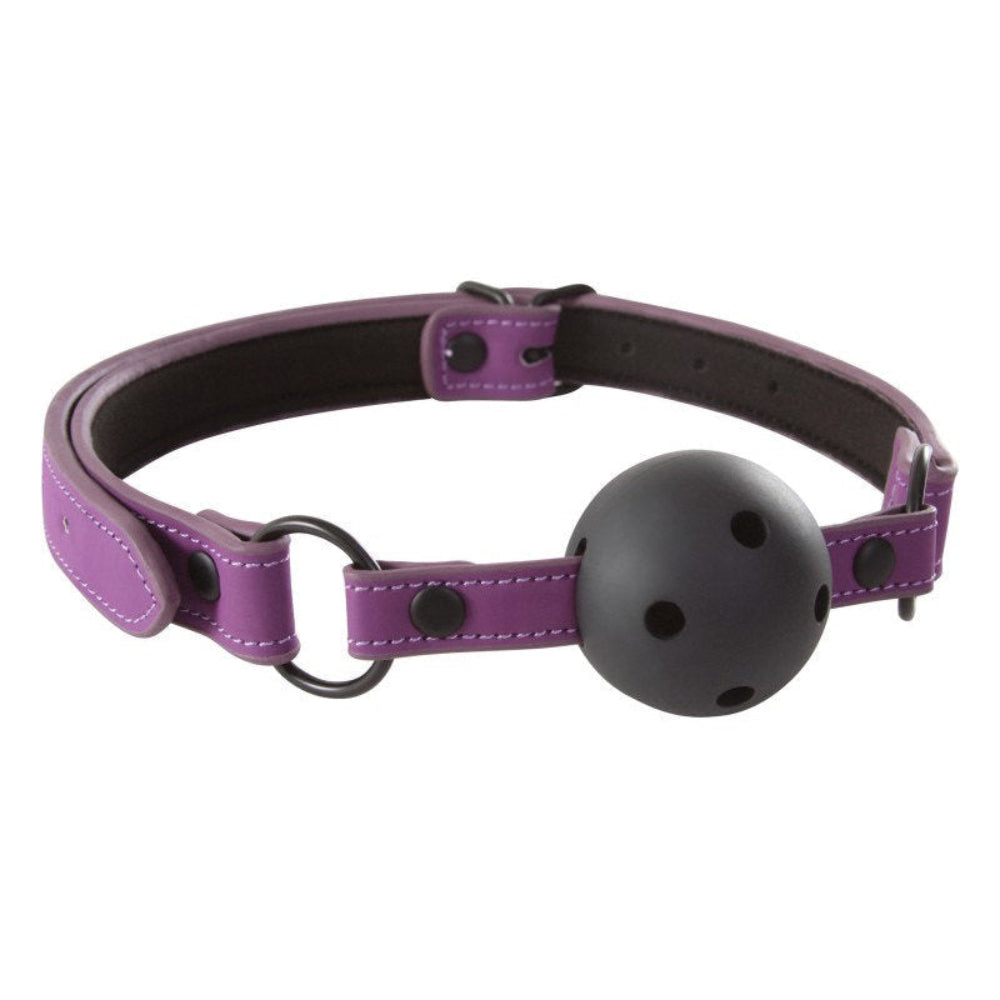 Lust Bondage Ball Gag -Purple