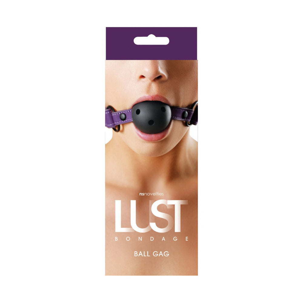 Lust Bondage Ball Gag -Purple