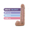 Au Naturel Suave Dual Density Dildo 7"