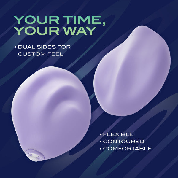 UrSelf PulsePad lavender silicone grinding vibrator with remote