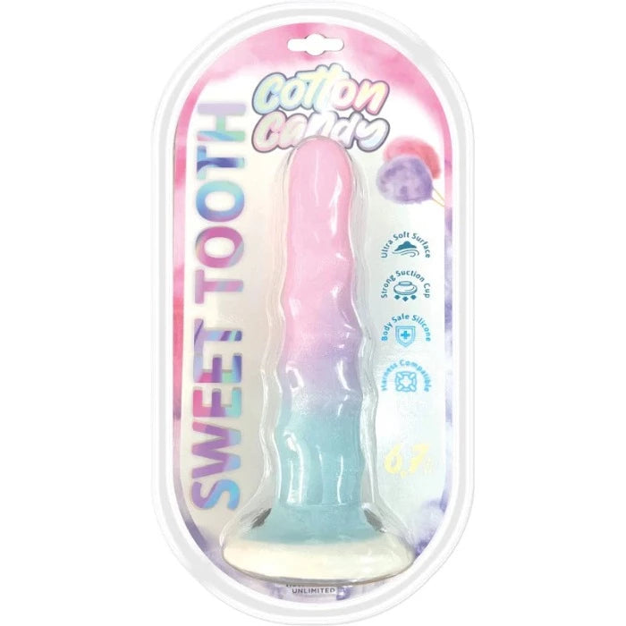 Cotton Candy 'Sweet Tooth' 6.7 inch Dildo
