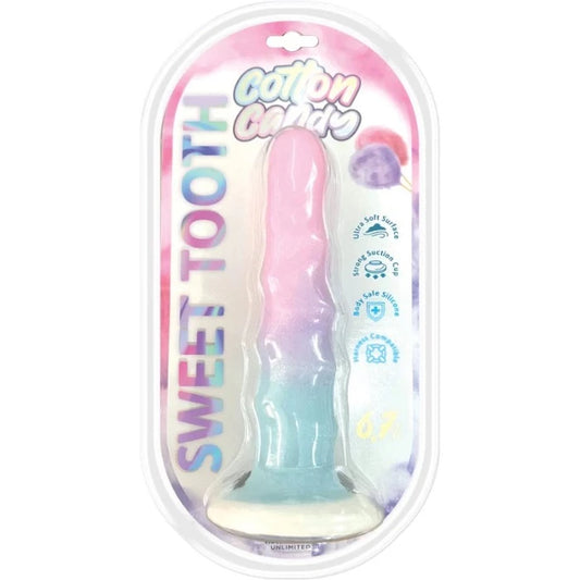 Cotton Candy 'Sweet Tooth' 6.7 inch Dildo