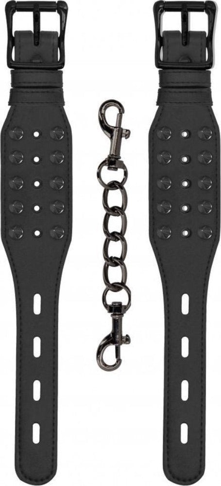 Ouch! "Spiked" Handcuffs -Black