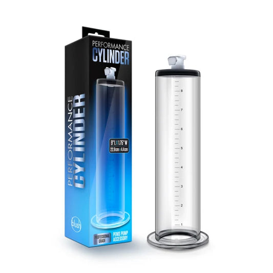Performance 9" x 1.75" Penis Pump Cylinder - Clear