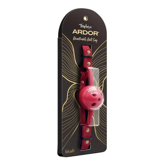 Temptasia 'Ardor' Silicone Ball Gag - Red