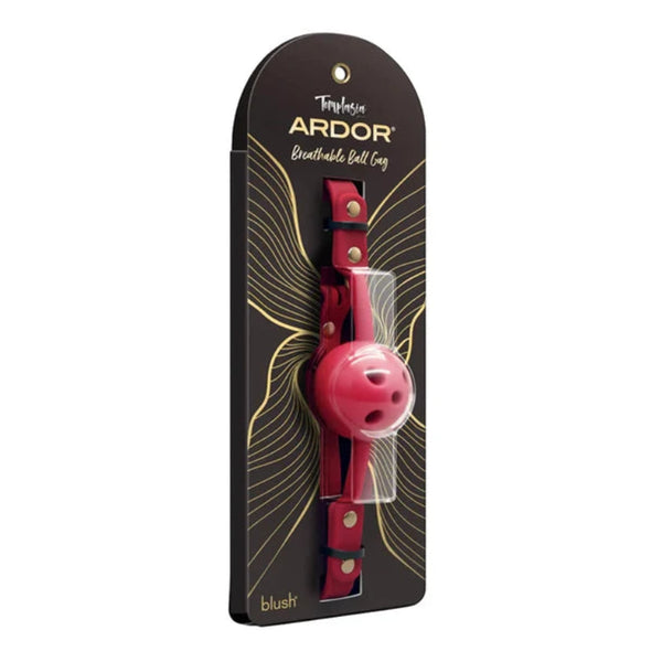 Temptasia 'Ardor' Silicone Ball Gag - Red
