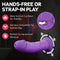 Ruse Jammy Dildo 8" - Purple