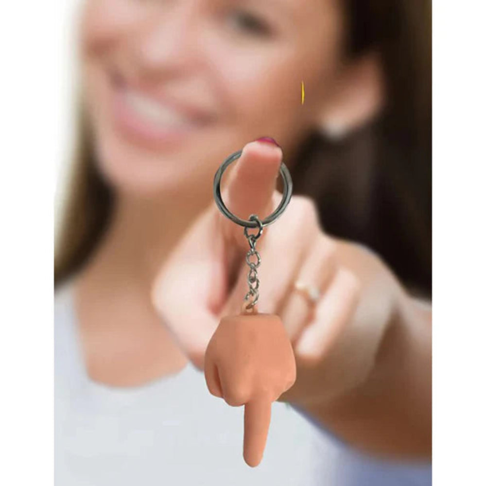 Super Fun Penis 'Middle Finger' Key Chain
