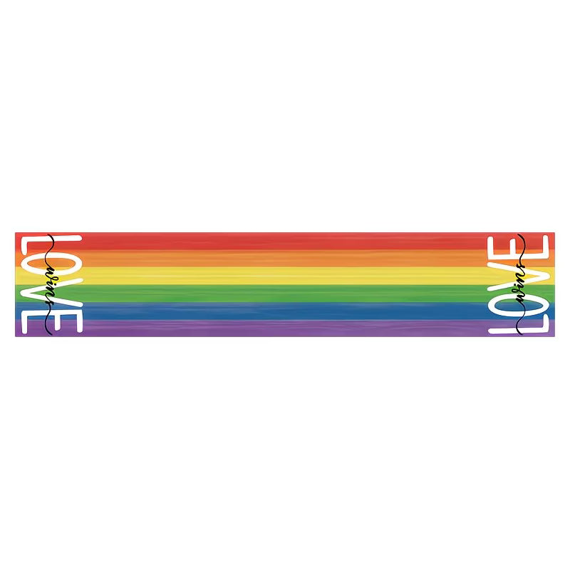 Pride 'Love Wins' Table Runner Flag