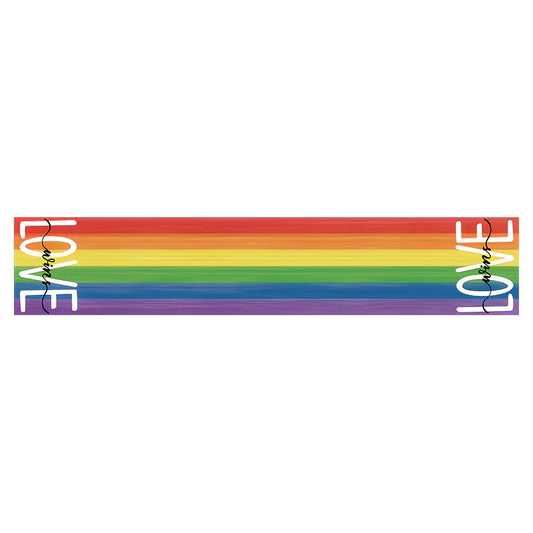 Pride 'Love Wins' Table Runner Flag