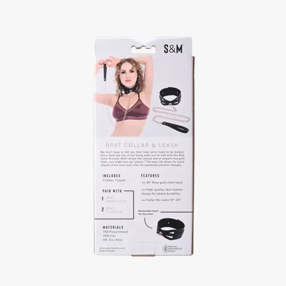 Sex And Mischief 'Brat' Collar & Leash