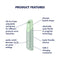 Satisfyer 'Naughty Kiss' Air Vibe -Green