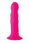 Squeeze-It Squeezable Wavy Dildo -Pink
