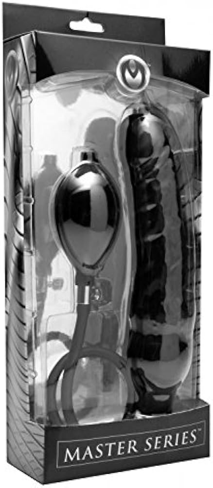 MS 'Primal' Inflatable Dildo -Black