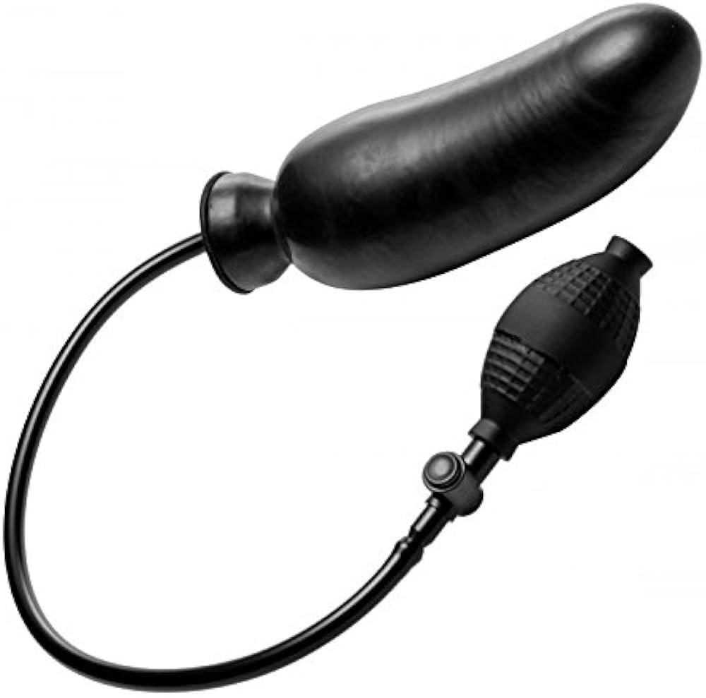 MS 'Primal' Inflatable Dildo -Black