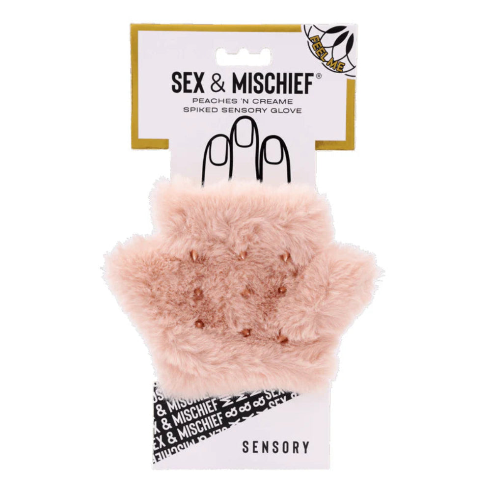 S&M Peaches 'n CreaMe Spiked Sensory Glove