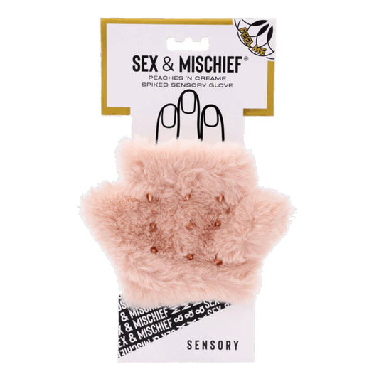 S&M Peaches 'n CreaMe Spiked Sensory Glove