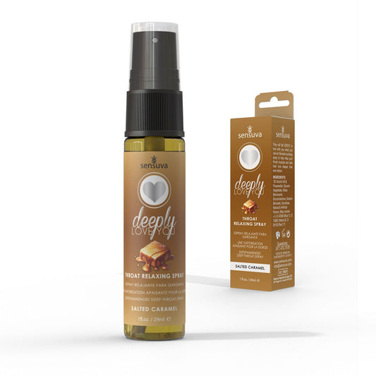 Sensuva Deeply Love You Throat Relaxing Spray -Salted Caramel