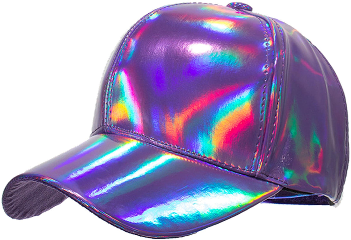 Knobs Purple Metallic Iridescent Cap