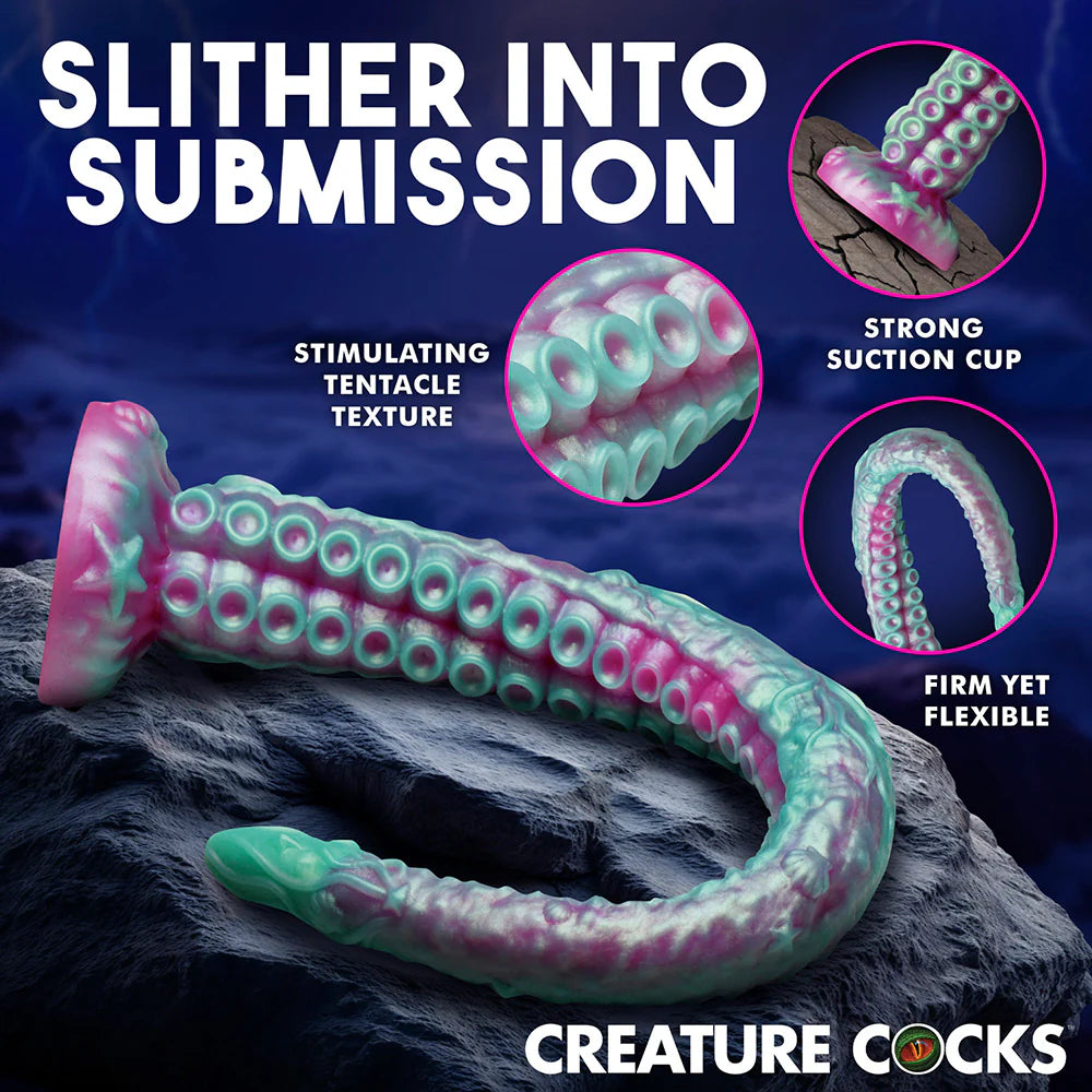 Creature Cocks 'Tentacle' Dildo w/ Harness