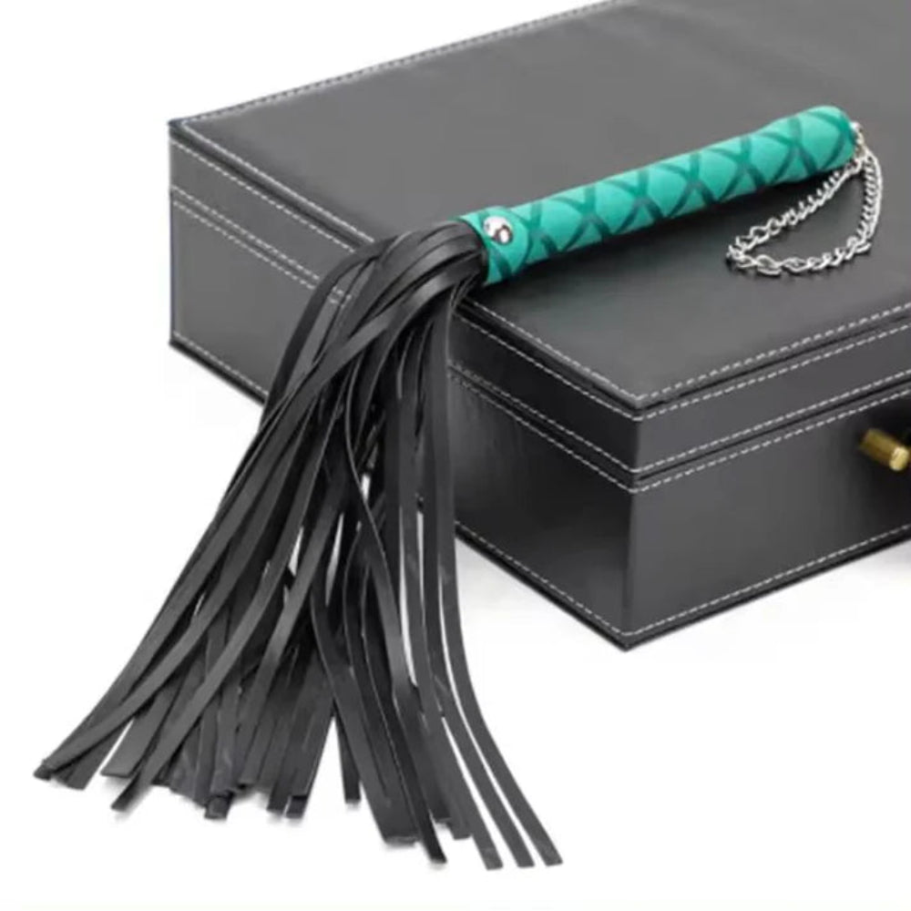 Pink Elephant 16 inch Flogger -Green