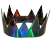 Party Crown Faux Leather - Black Iridescent