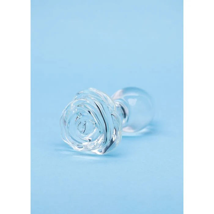 Clarity - Glass - Utopian Bloom Butt Plug