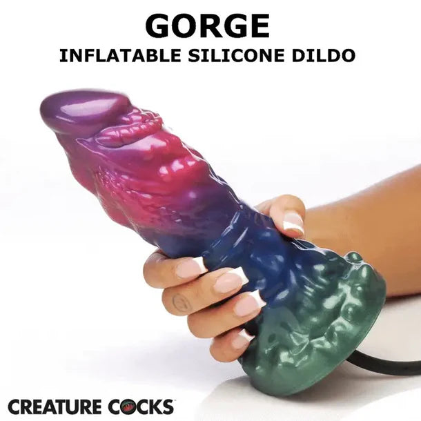 Creature Cocks 'Gorge Alien' Inflatable Silicone Dildo