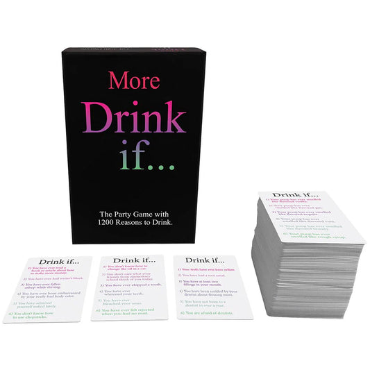 More Drink If...Game