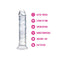 Naturally Yours - Glamor - Sparkling Clear Dildo 7"