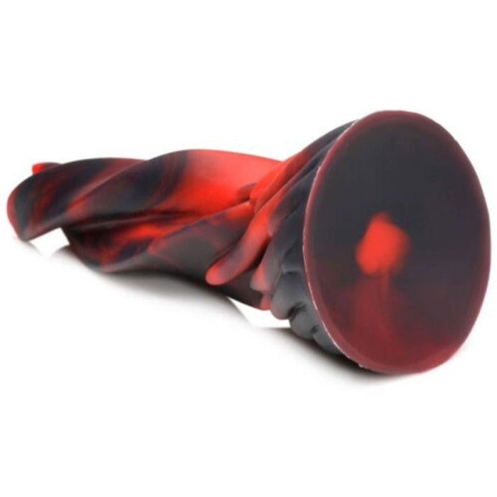 Creature Cocks 'Hell Kiss' Twisted Tongues Dildo