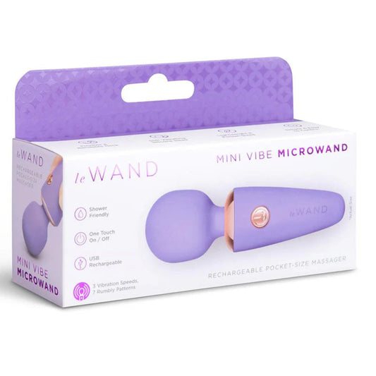 Le Wand Mini Vibe Micro Wand -Violet