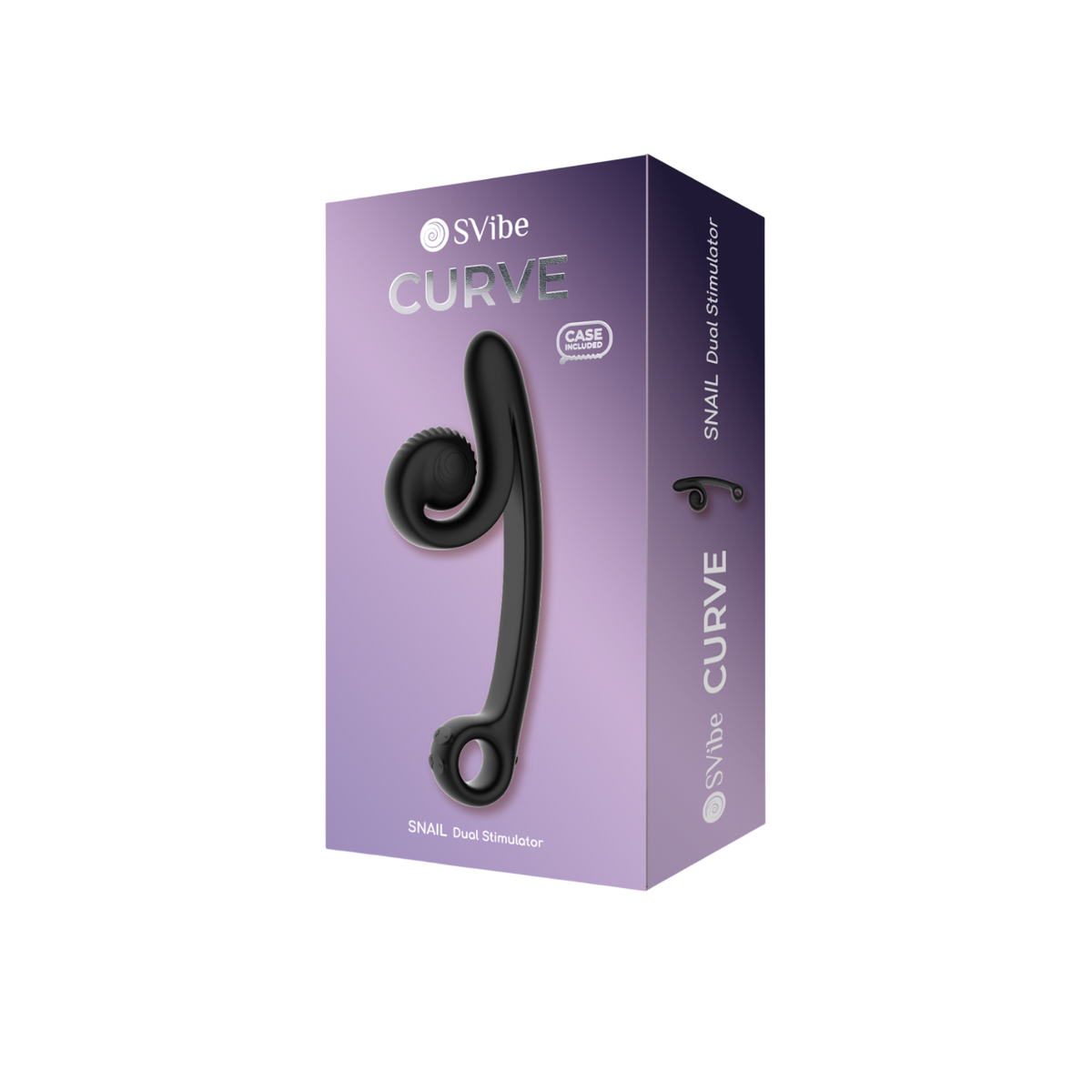 SVibe Snail Curve Vibrator - Black