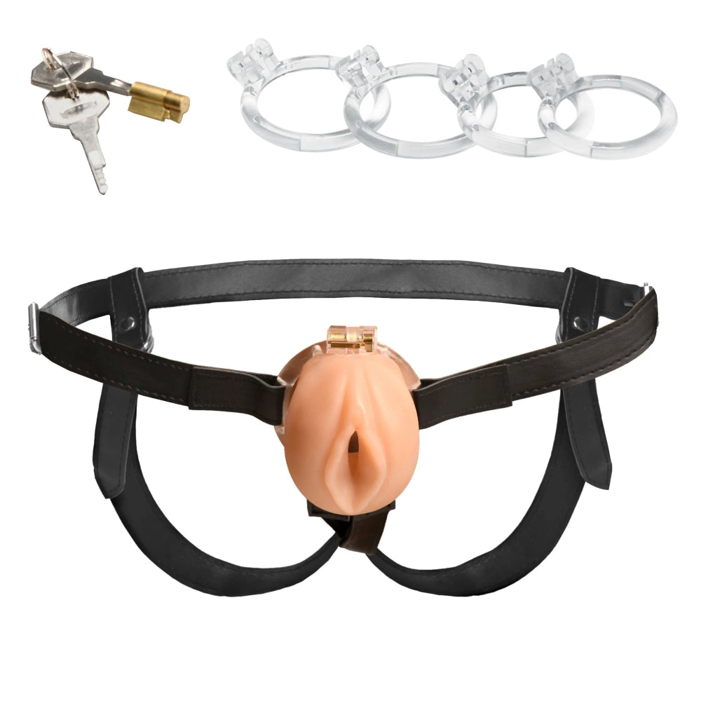 MS - Pussy Chastity Cage - Light