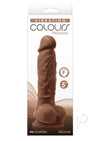 Colours ''Pleasures'' 5 Inch Dildo -Brown