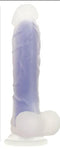Evolved &quot;Luminous&quot; 8 Inch Dildo -Purple