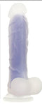 Evolved ''Luminous'' 8 Inch Dildo -Purple